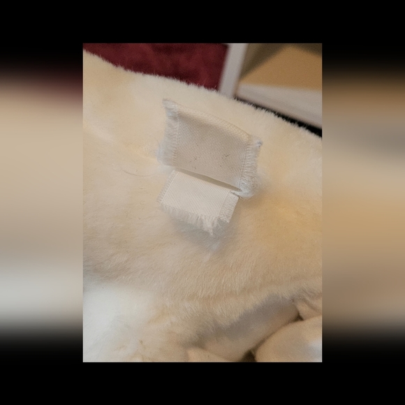 Vintage Lou Rankin 10" sitting polar bear puppet - Picture 9 of 9